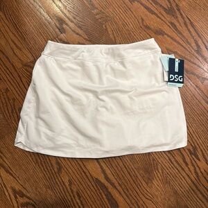 DSG girls mid rise skort white XL